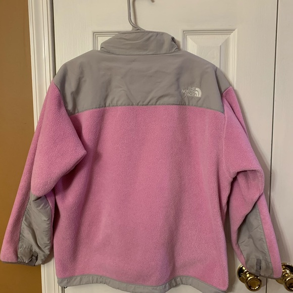 North Face Pink Gray Jacket Youth XL - Picture 3 of 3